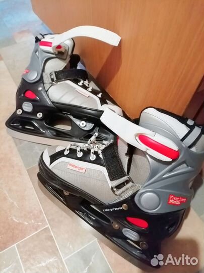 Коньки детские раздвижные 33 36