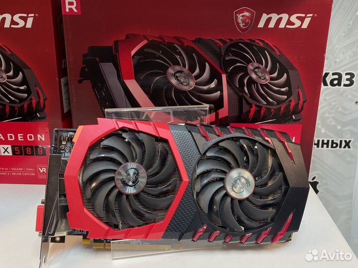 Видеокарта RX 580 4gb MSI