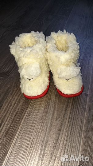 Тапочки домашние детские