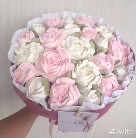 Зефирные букеты на заказ