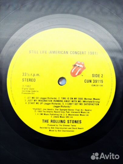 1st NM UK The Rolling Stones – Still Life LP