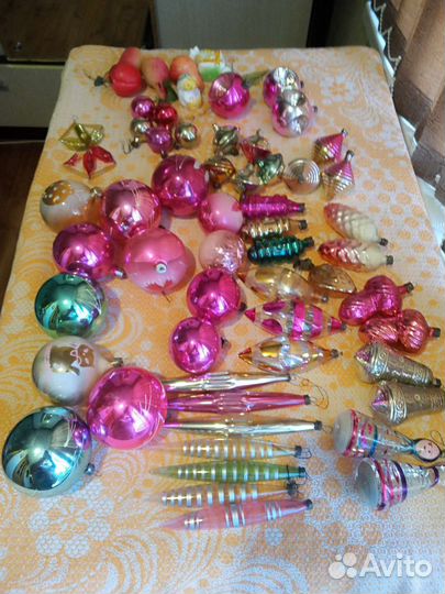 Елочные игрушки СССР