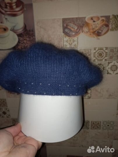 Берет женский ангора