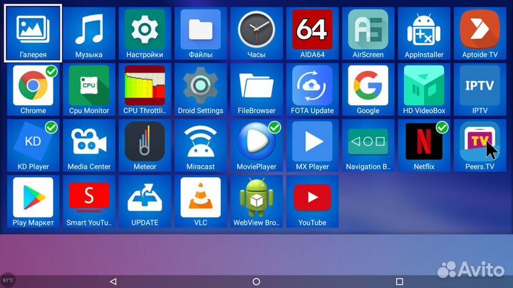 Мощный тв бокс Андроид X96 AIR Amlogic S905X3 iptv