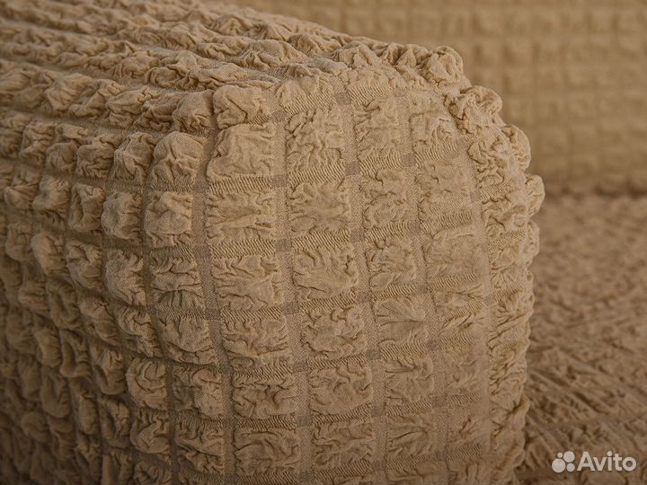 Комплект чехлов на диван и два кресла, Медовый