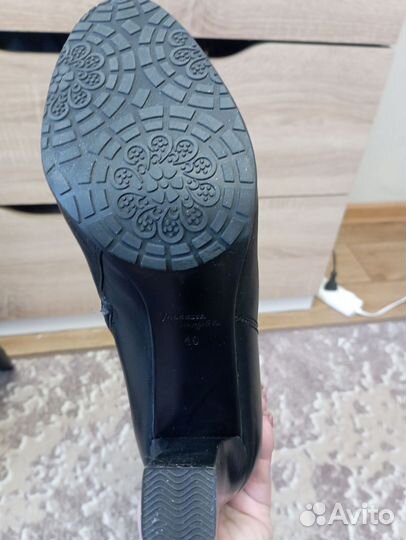 Сапоги женские натуральная кожа 39 40