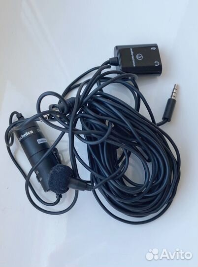 Микрофон петличный, audio-technica ATR3350