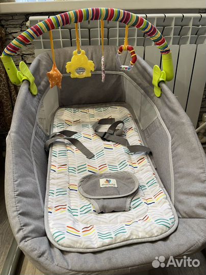 Электрокачеля шезлонг mastela