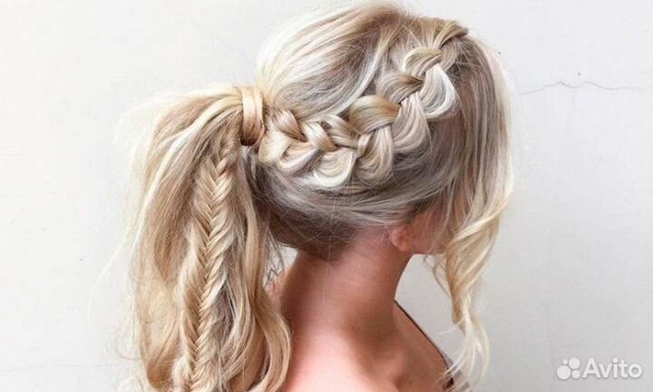 Косы, детские и взрослые прически