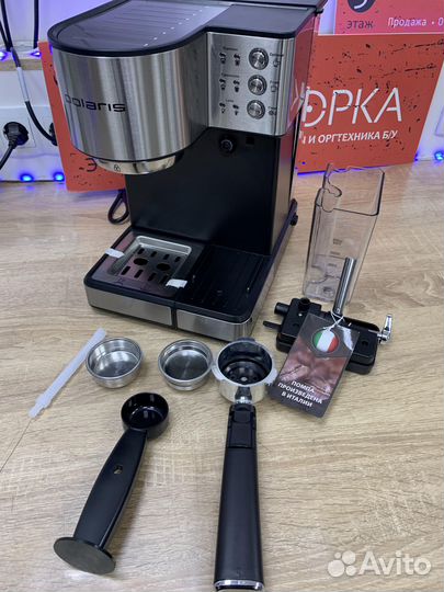 Новая кофеварка рожковая Polaris PCM 1536E