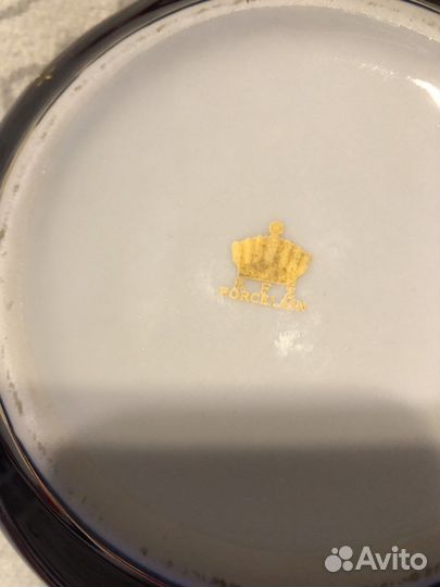 Пепельница фарфор