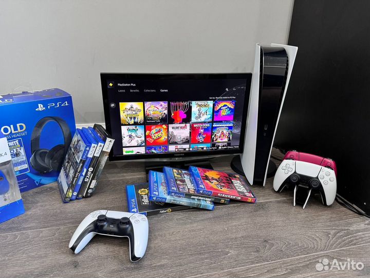 Sony playstation ps 5 ps5 c 700 играми и доставкой