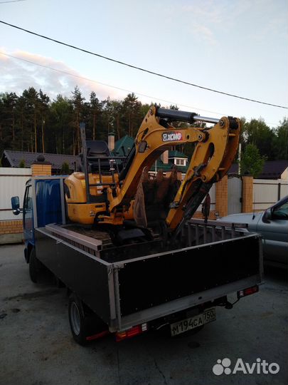 Услуги миниэкскаватора