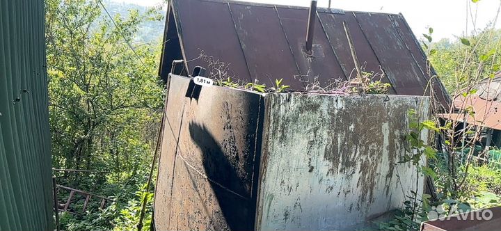 Бак металлические (бочка емкасть) для воды