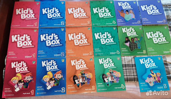 Kids Box New Generation Все уровни