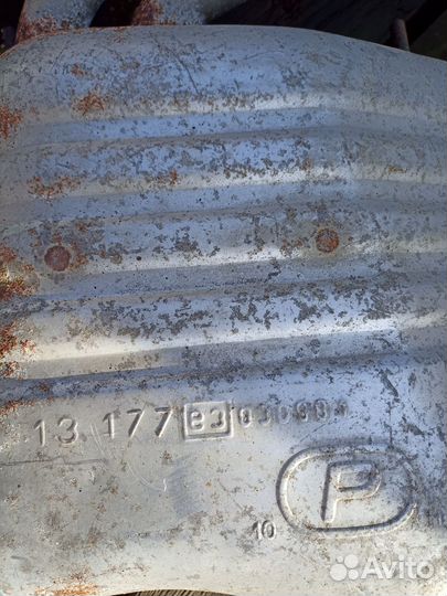 Глушитель на Mercedes 220 С