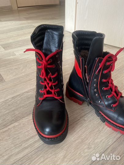 Ботинки зимние натуральная кожа 35 размер