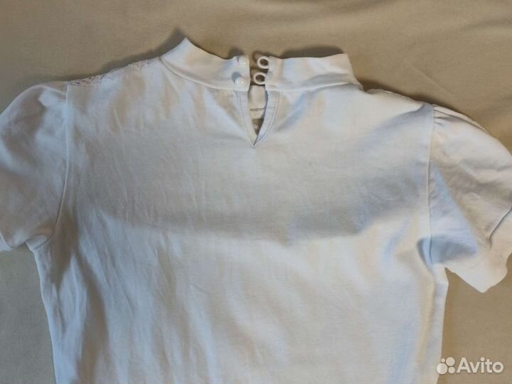 Блузка белая