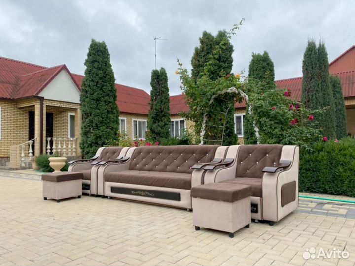 Диван раскладной Барселона угловой со склада