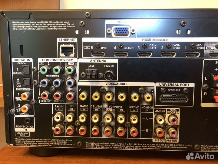 Av ресивер onkyo tx-nr 609