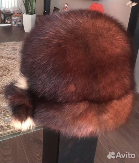 Шапка норковая женская