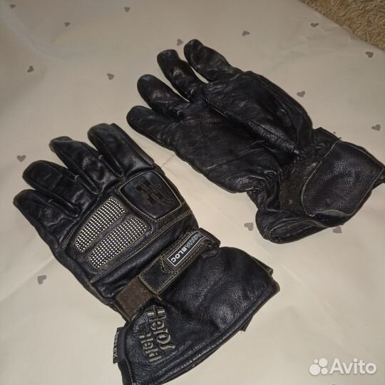 Мотоперчатки кожаные Heros Held