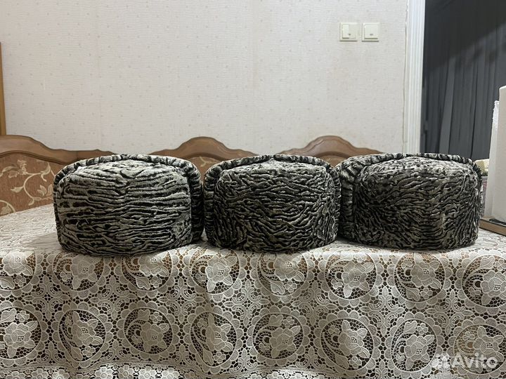 Каракуль свакара ушанки папахи