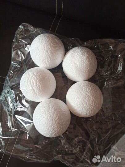 Пенопластовый шар 8 см