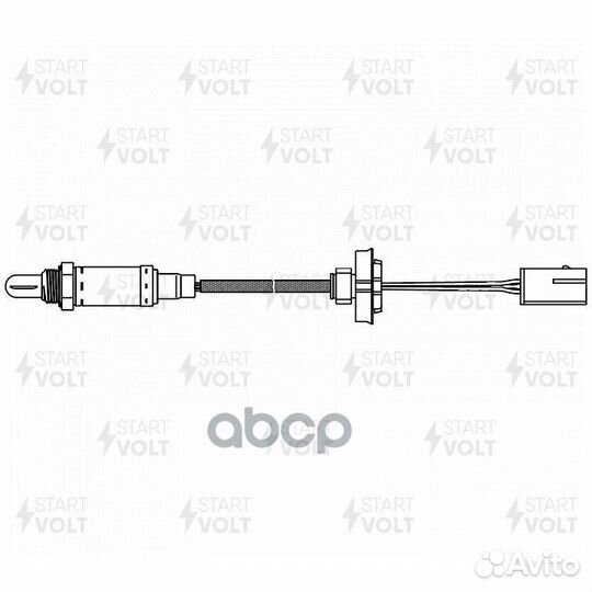 Датчик кисл. для а/м Daewoo Matiz (98) 0.8i/1.0i