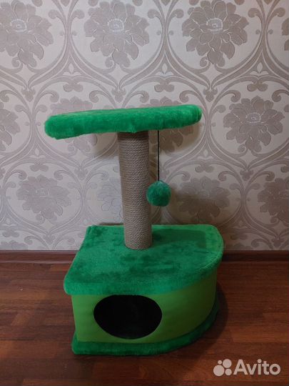Домик для кошки с когтеточкой