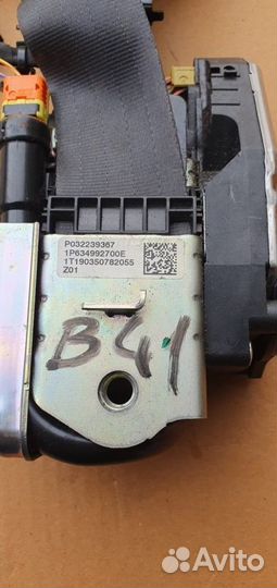 Ремень безопасности передний правый Volvo Xc60