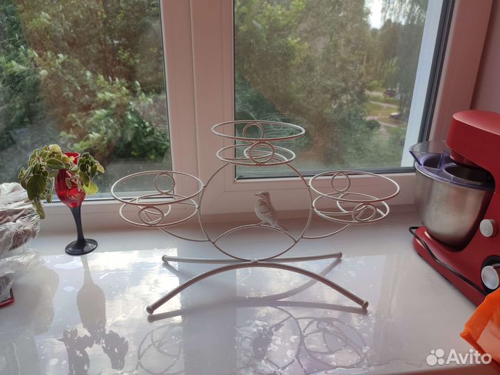 Подставка для цветов на подоконник