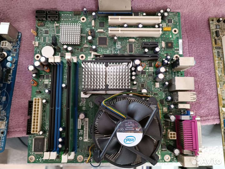 Материнские платы с процессором