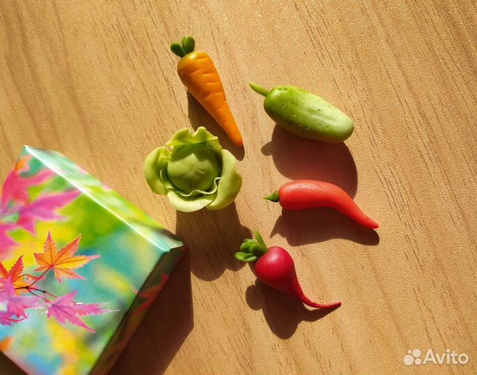 Овощи. Ручная работа. Полимерная глина
