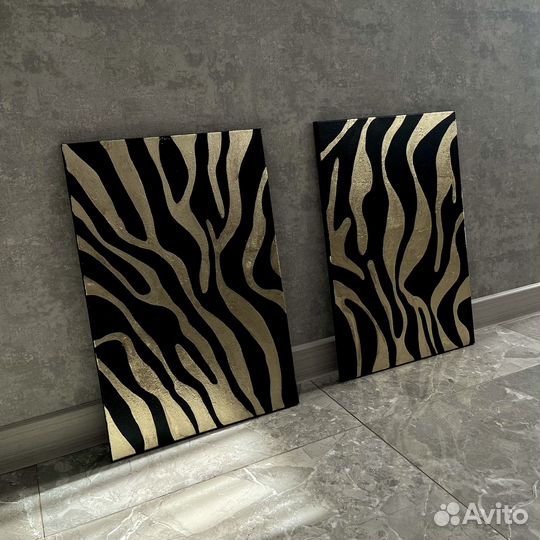 Комплект интерьерных картин под заказ