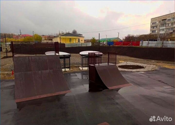 Скейт - парк под ключ