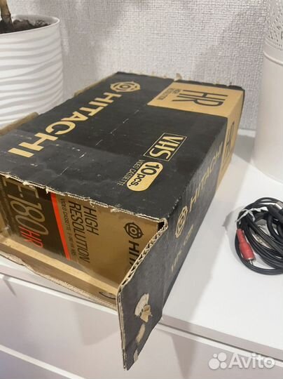 Кассеты видео vhs e 180 hr hitachi