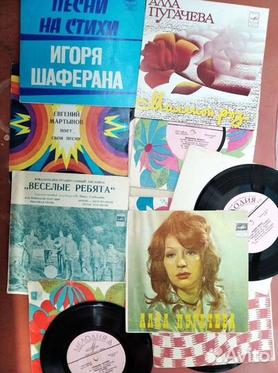 Пластинки винил и гибкие