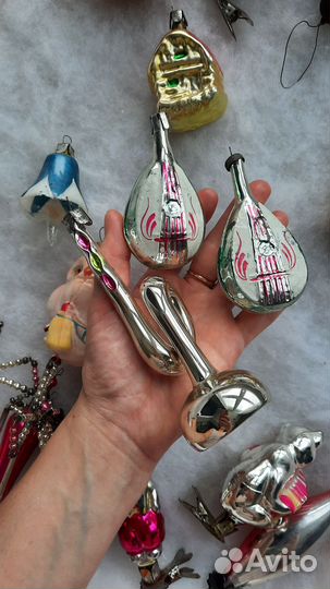 Елочные игрушки СССР