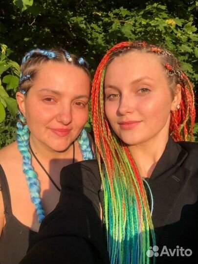 Косы с канекалоном