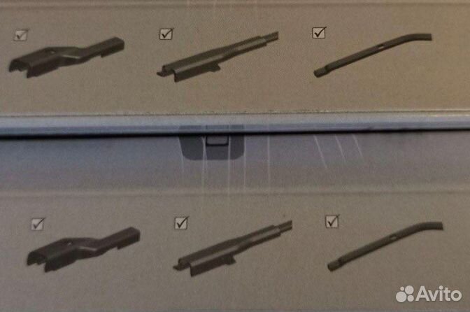 Комплект щёток стеклоочистителя Bosch AE, 48 и 60