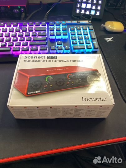 Focusrite Scarlett 2i2 3rd gen