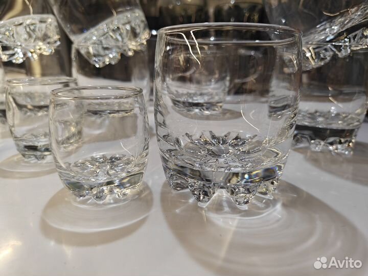 Pasabahce Sylvana стаканы и стопки