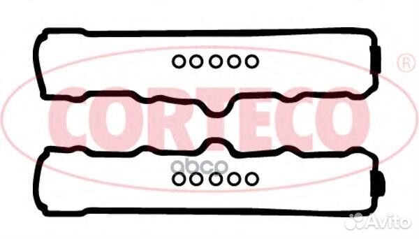 Прокладка клапанной крышки opel astra F 1.4 i 1