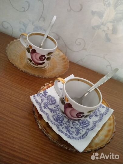 Чашки для кофе и для чая. Новые