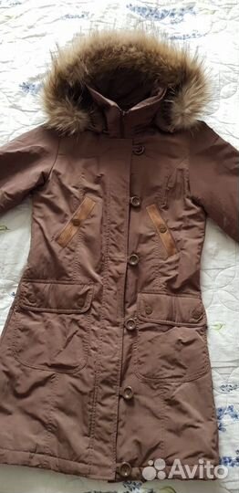 Куртка - парка коричневая женская, ветровка лето г