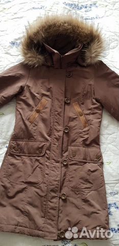 Куртка - парка коричневая женская, ветровка лето г