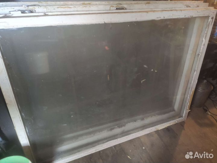 Деревянные оконные рамы бу