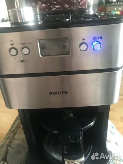 Кофемашина philips hd7751 с кофемолкой на запчасти