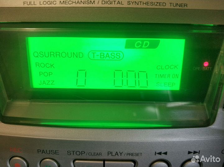 Aiwa CSD-EL55 полностью реставрирована